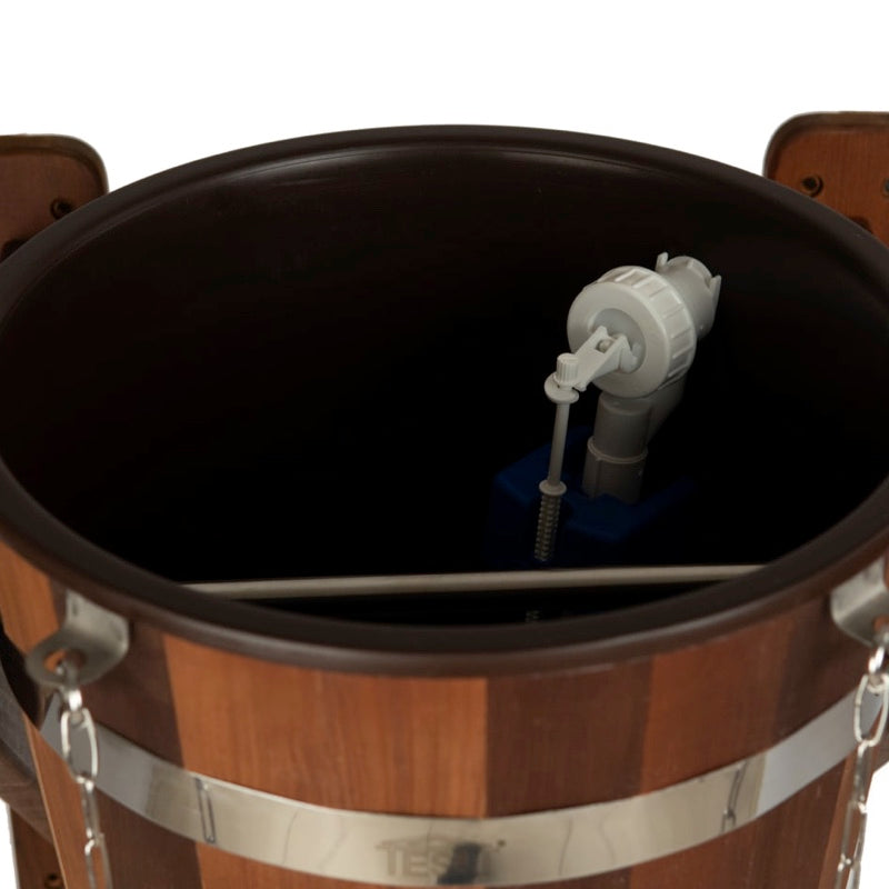 Sauna Schwalldusche TESLI 20 L aus Thermolinde