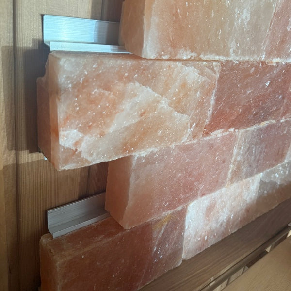 Aluminum profile 30–50–80 mm – for salt stones and salt wall installation – 1 meter