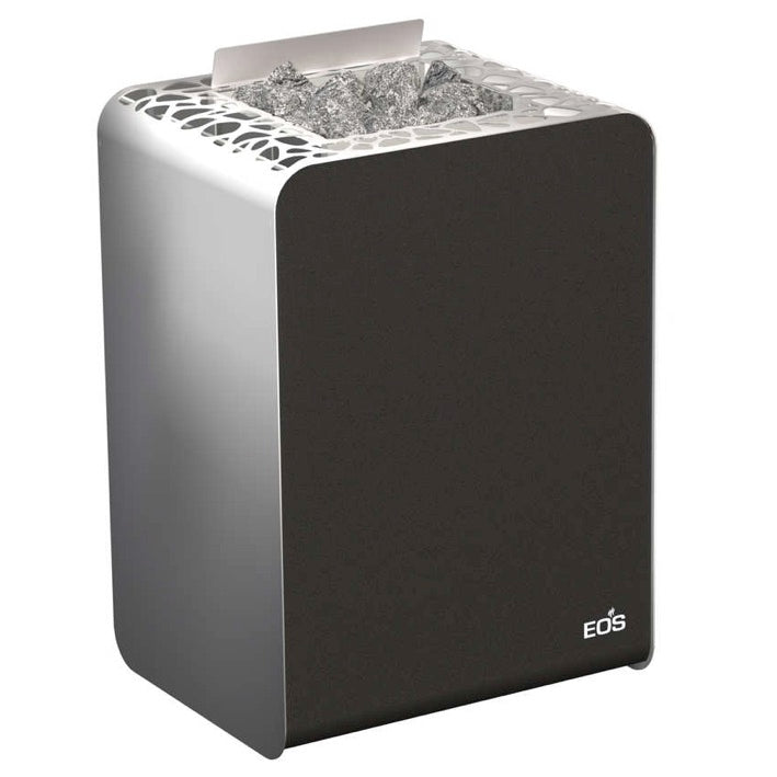 Perfekt geeignet für kleine bis mittlere Saunakabinen.  Der neue EOS Organic W besticht mit seinem einzigartigen futuristischen Design. Inspiriert von den organischen Formen der Natur ist ein modernes Saunaofendesign entstanden, welches sich vollständig vom eckigen Formenkodex loslöst.  Die asymmetrischen Ausschnitte in der Abdeckung  sorgen nicht nur für eine optimale Luftkonvektion, sondern geben dem Saunaofen sein einzigartiges Design.
