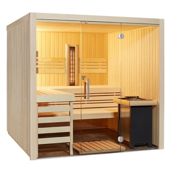 Infrarotsauna Panorama Complete | Hybridsauna | 2 Größen