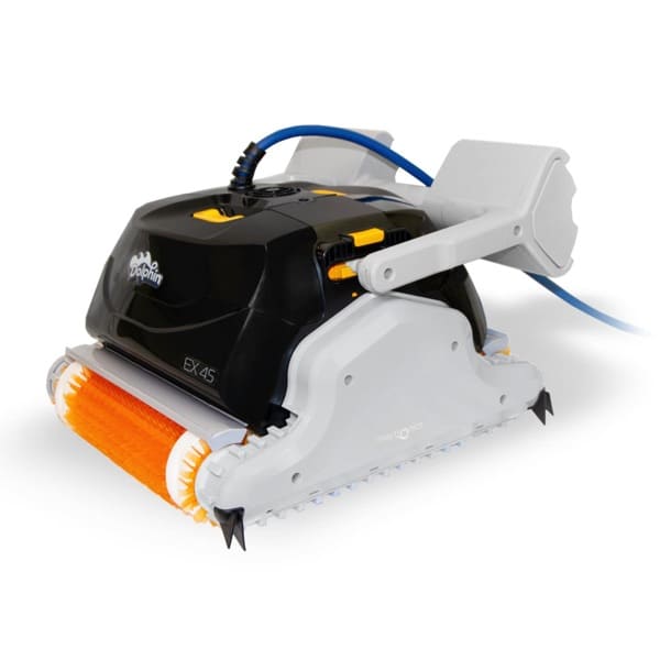 Maytronics Poolroboter Dolphin Explorer | Wand- und Bodenreinigung | mit Caddy