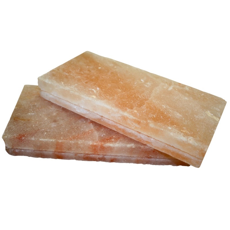 Himalayan Salt Brick 20 x 10 x 2.5 cm – polished with side grooves
