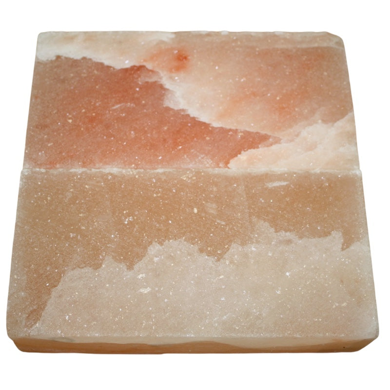 Himalayan Salt Brick 20 x 10 x 2.5 cm – polished with side grooves