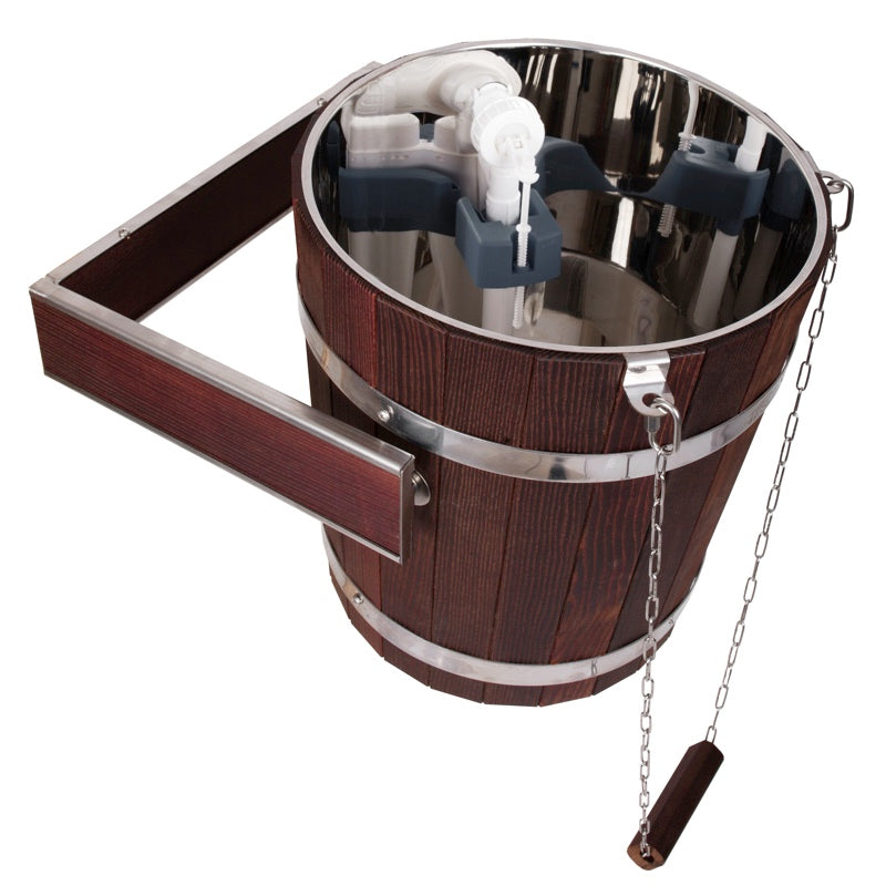 Sauna Schwalldusche Thermoesche | mit Edelstahleinsatz | 20 Liter