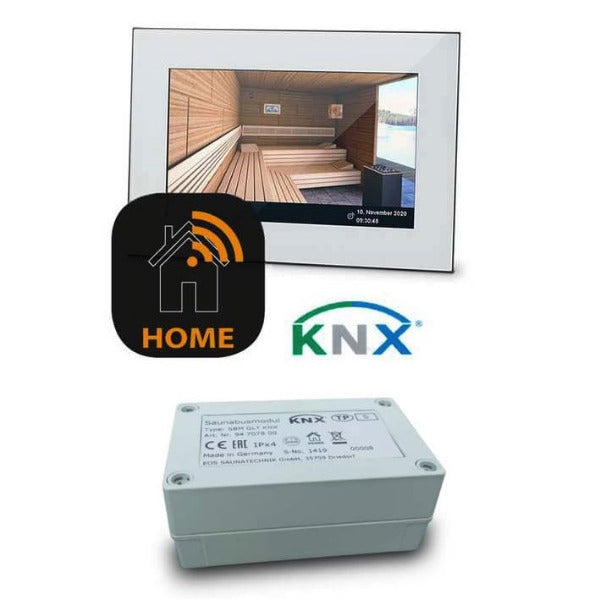 Mit dem KNX- / Modbus-Modul können Sie Ihre Saunasteuerung an die Gebäudeleitechnik über KNX oder Modbus Protokol für Fernsteuerung anbinden.    Universal passend für Steuergeräte Serien:      EOS Compact DC / HC     EOS EmoTec     EOS EmoStyle     EOS EmoTouch 3 