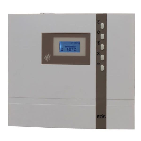 Econ D1. Elektronisches Saunasteuergerät für private Nutzung. Elektronisches Steuergerät für die finnische (trockene) Sauna mit mehrsprachiger Menüführung und umfangreichen Funktionen. Preisgünstiges Einstiegsmodell mit allen wesentlichen Funktionen für private Nutzung. 