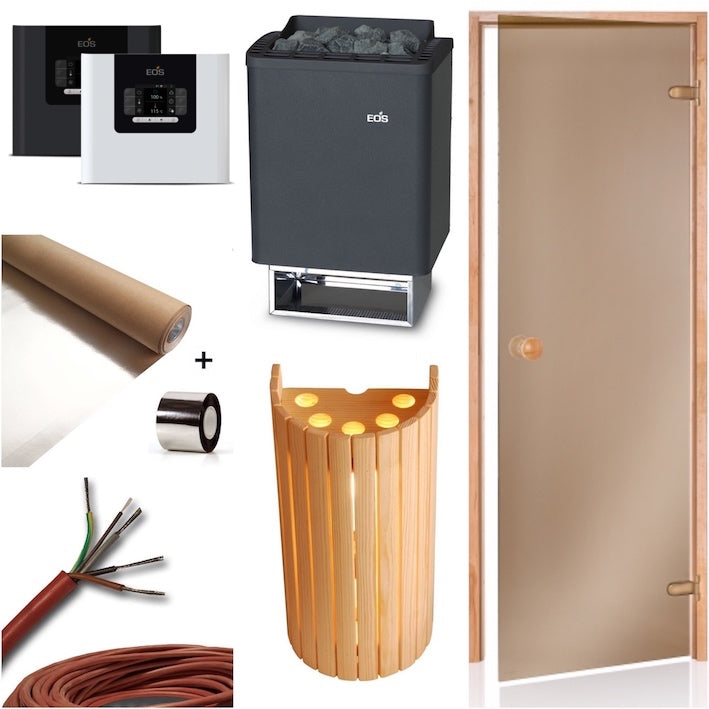 Thermo Tec & EOS Compact DC | Sauna Bausatz