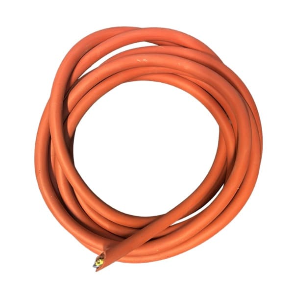 Hitzebeständiges Silikonkabel. Anschlusskabel, Silikonleitung, Ø 2 x 0,5 mm² Silikon-Anschlusskabel für Temperaturfühler Verbindung zwischen Saunasteuergerät und Temperaturfühler Temperaturbereich: -50 bis +180°C Preis pro Meter